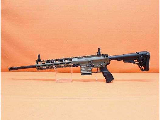 HAENEL Ha.Büchse .223Rem HAENEL CR223 OLIV Gas-Piston-System AR-15, 16,5"Lauf/ M-LOK System lang/Feinabzug