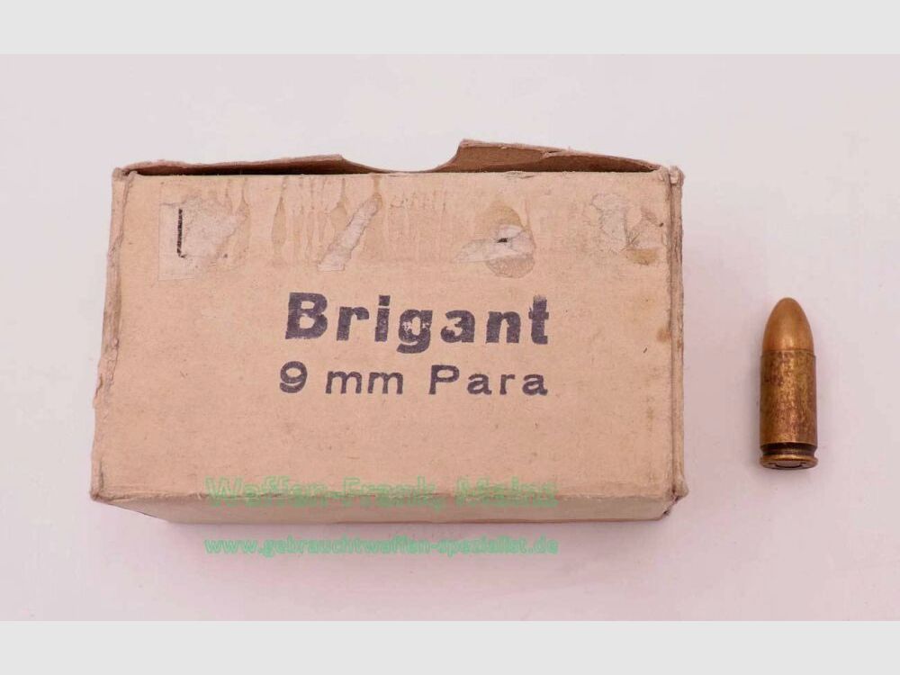 Marca de protección Brigant de munición para pistolas Frank 9mm Luger/Parabellum/9x19, imagen 1 de 2