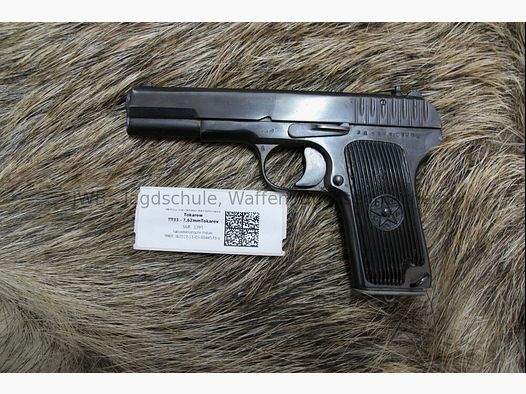 Pistolet Tokarev TT33 stan 2 z nowym dowodem 1981 7,62mm Tokarev