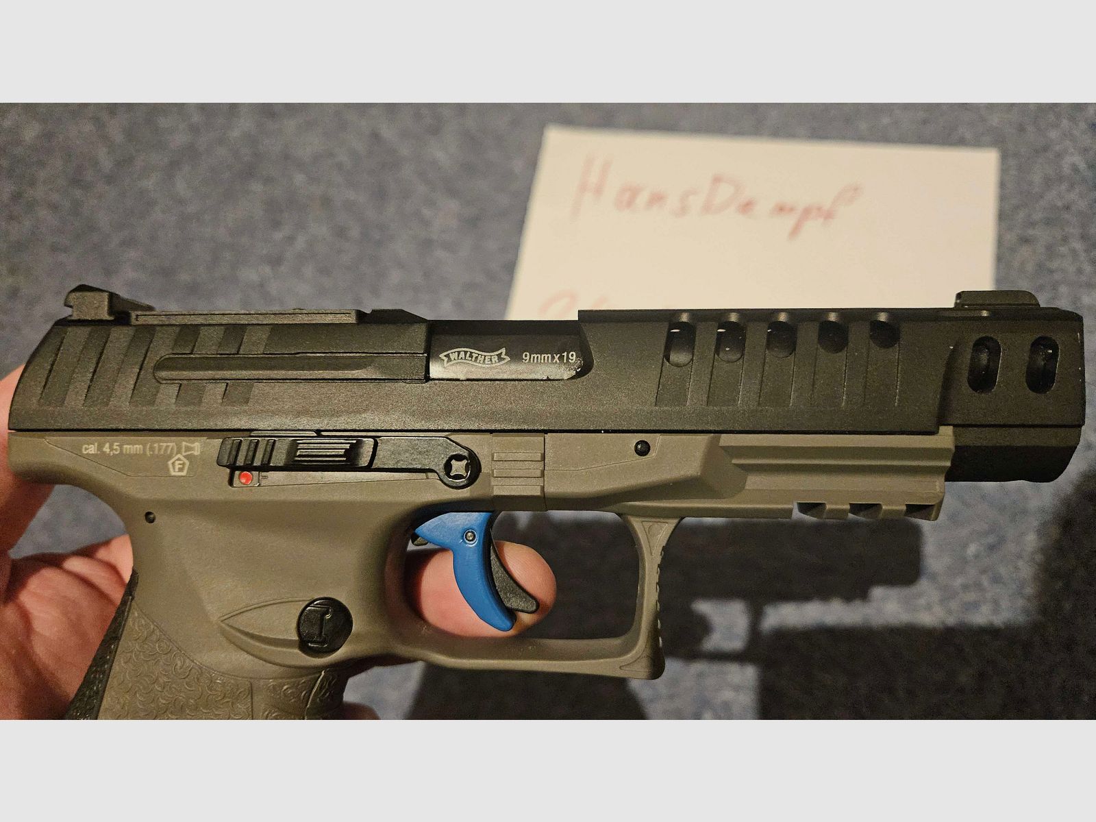 Walther CO2 pistol Walther Q5 Match 5