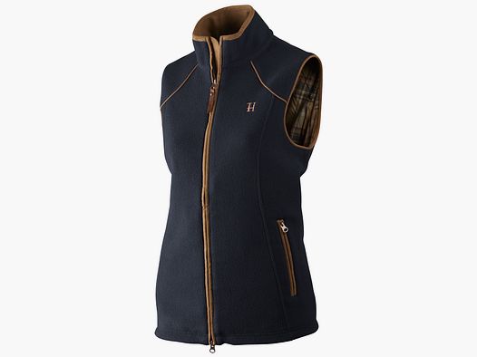 Hrkila Sandhem gilet da donna Blu scuro