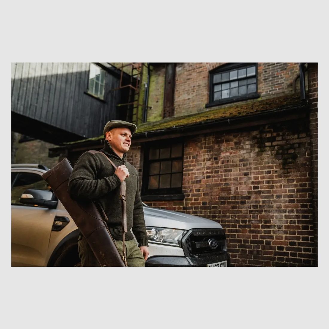 Seeland Windbreaker Strickpullover Haze