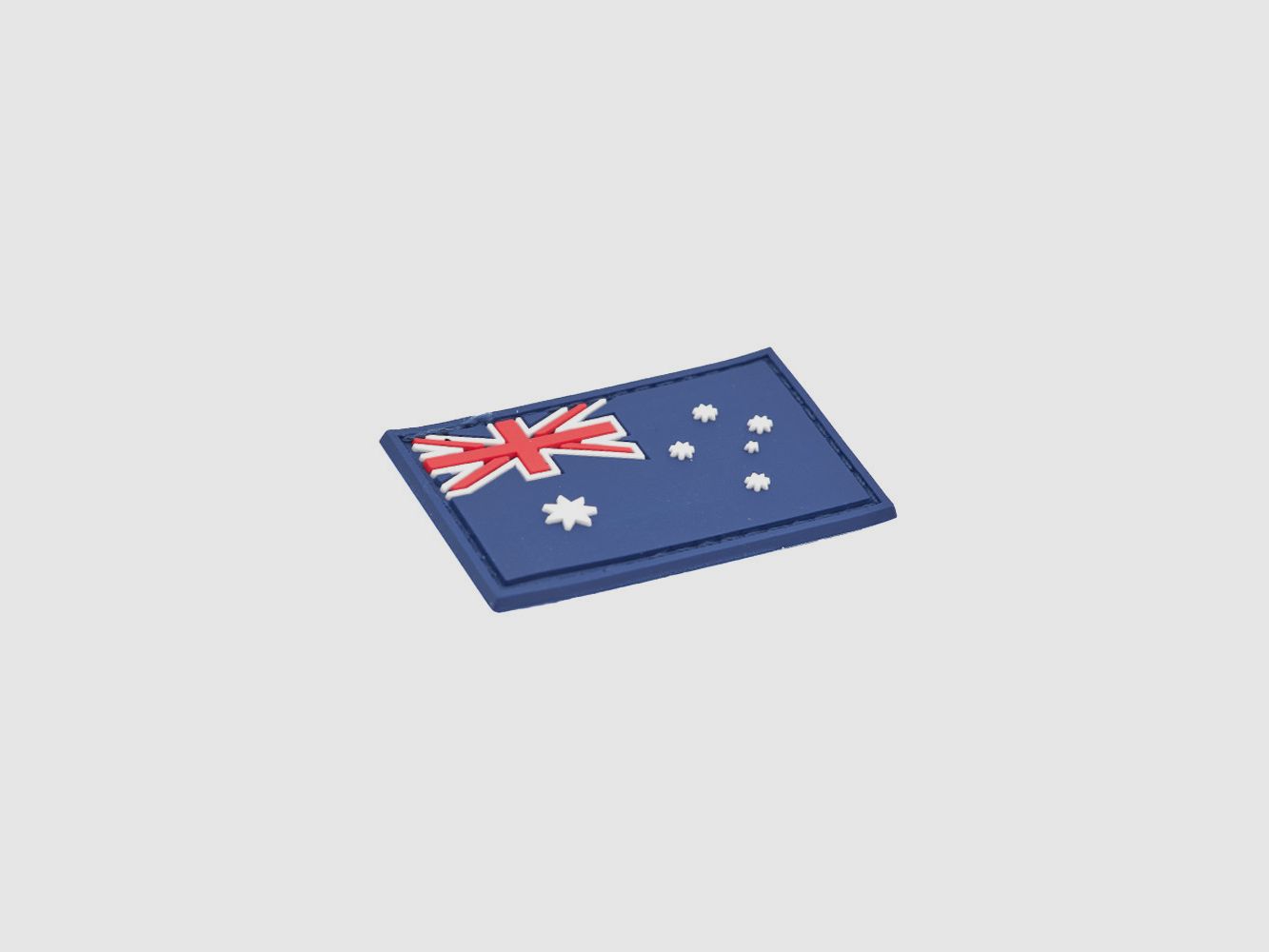 PVC patch with Australia flag 3×5 cm with hook and loop closure, image 3 of 3