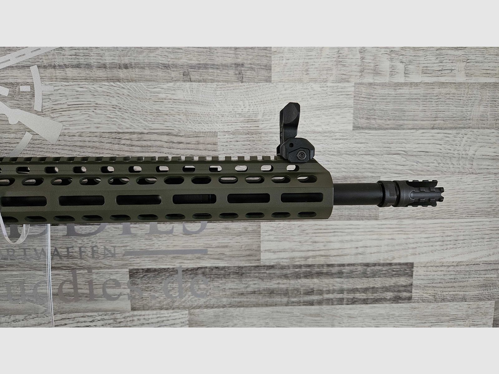 Schmeisser AR-15 M4FL OD Green 14,5" Kal. .223Rem. - gratis verzending! - Nieuwe producten van de vakhandel