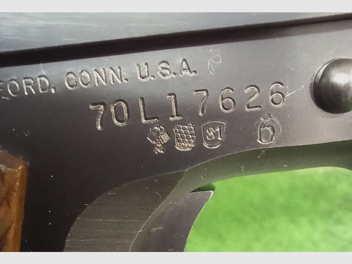 Colt Government MK IV Series 70 pistol caliber 9mm Luger