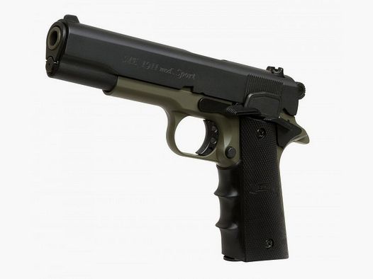 ME 1911 Model Sport, Kal. 9 mm P.A. Knall, black oliv