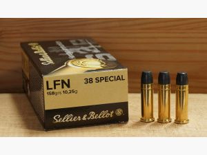 Amunicja S&B 38 Special LFN 10,25g 158gr