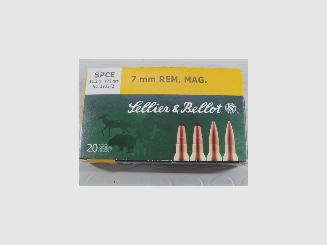 S&B CARICHE CAL 7 REM MAG, immagine 1 di 2