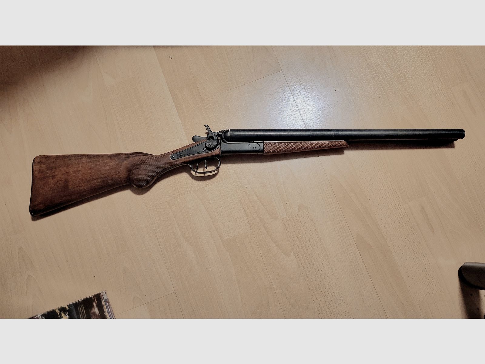 Schrotflinte Wyatt Earp USA 1881 - Deko Waffe mit Doppellauf / Querflinte