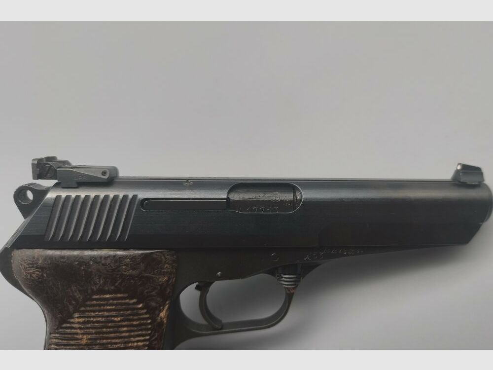CZ/Brünner vz.52 Rollenverschluss Pistole mit Wechsellauf 7,62 Tokarev! 9mmLuger