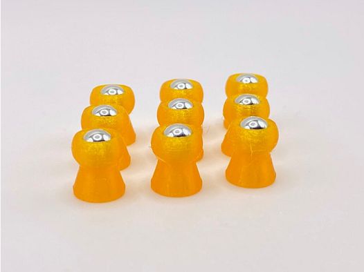 50x Low-Power Diabolos, 9mm, CAL .357, Wiederverwendbar, AEA HP Max