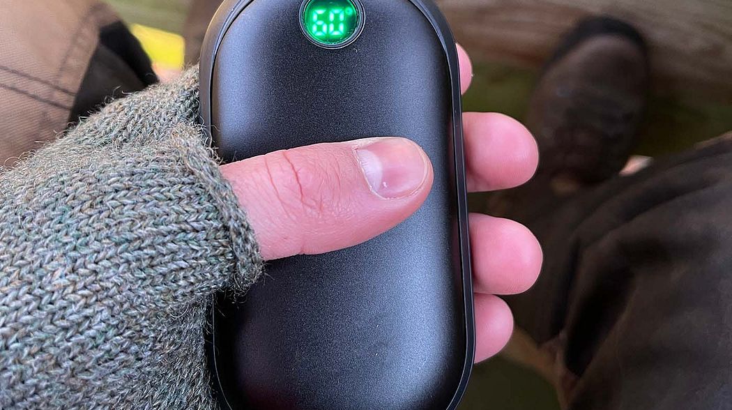 Elektrischer Handwärmer inklusive Powerbank
