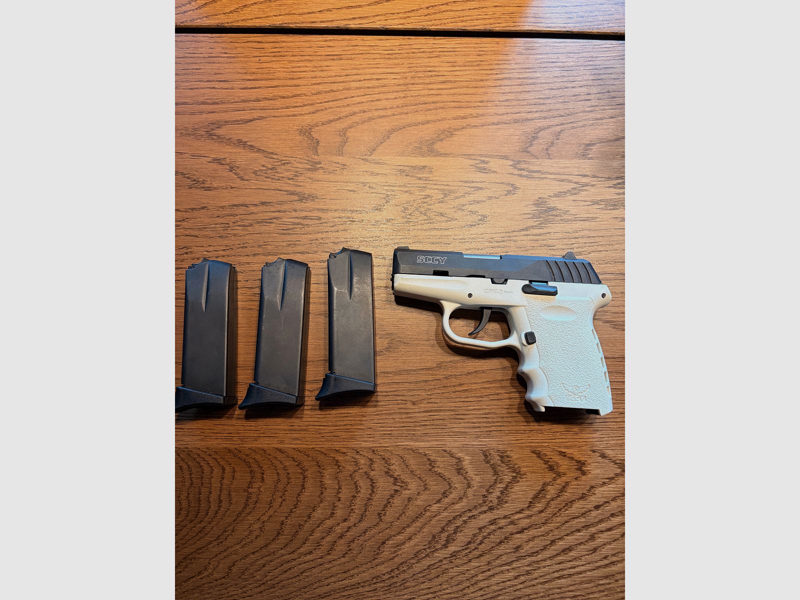 Pistola SCCY 9mm (CPX-2) – usada, completamente funcional