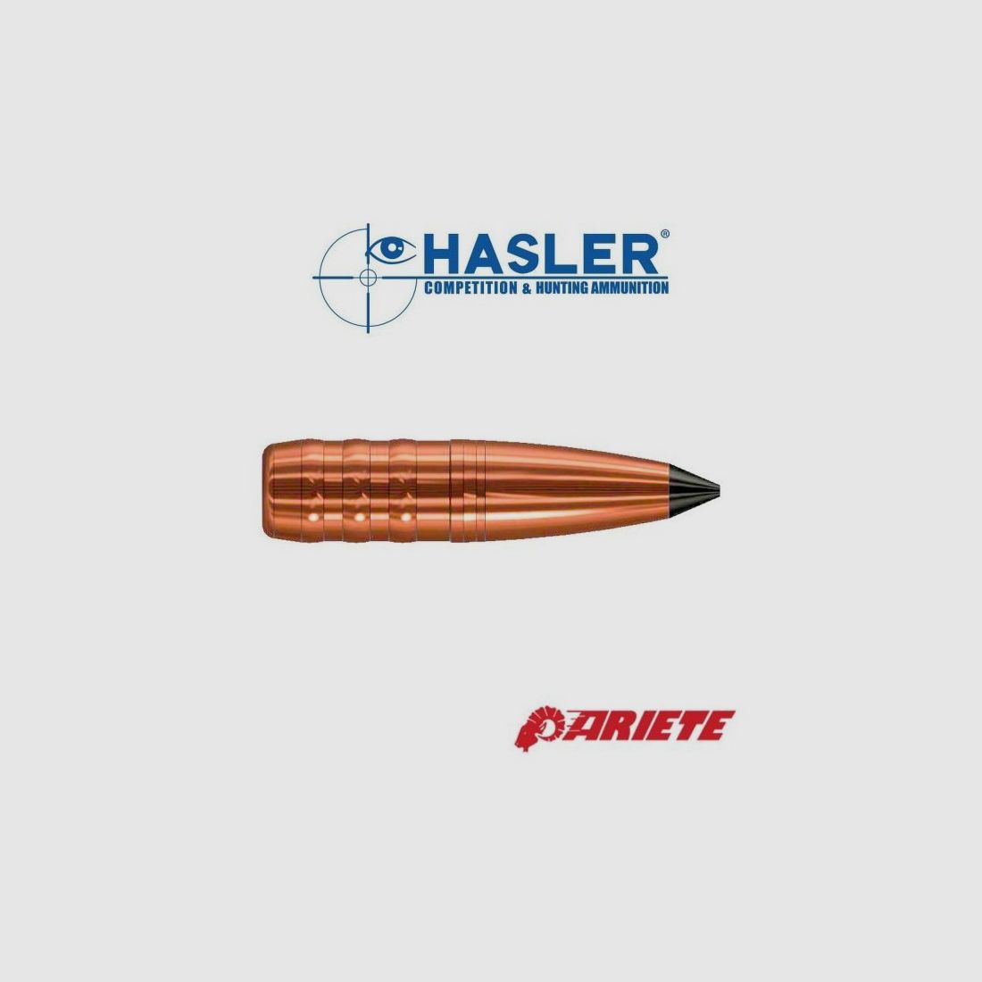 Hasler Hunting Ariete Ogiva kal. 6 (.243) 77 grn cb 0,360