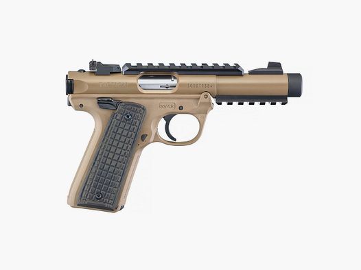 Ruger MARK IV 22/45 TACTICAL .22 LR 4,4"/11,18CM DAVIDSON'S BRUIN CERAKOTE 1/2"-28