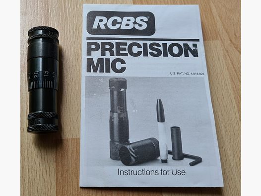 RCBS Competition PRECISIONS MIC .30-06 wie NEU