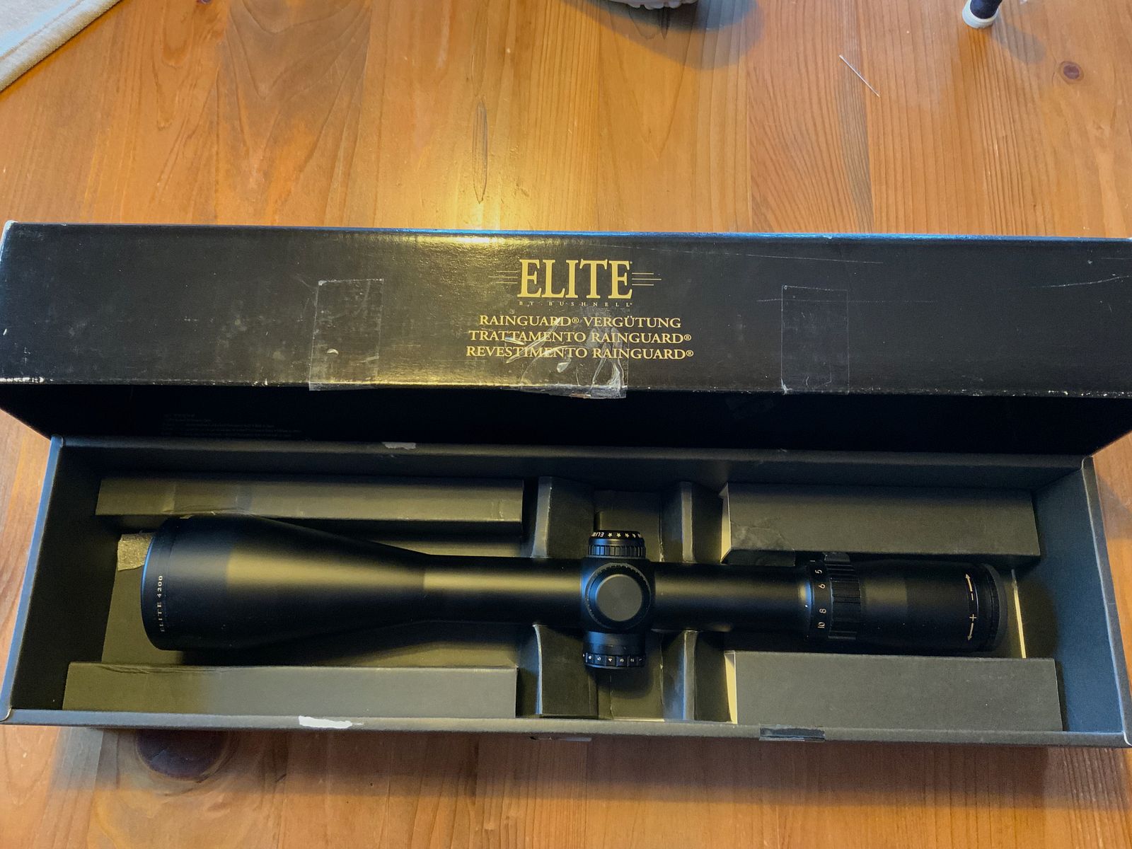 Celownik optyczny Bushnell Elite 4200  2.5-10x50  powłoka Rainguard
