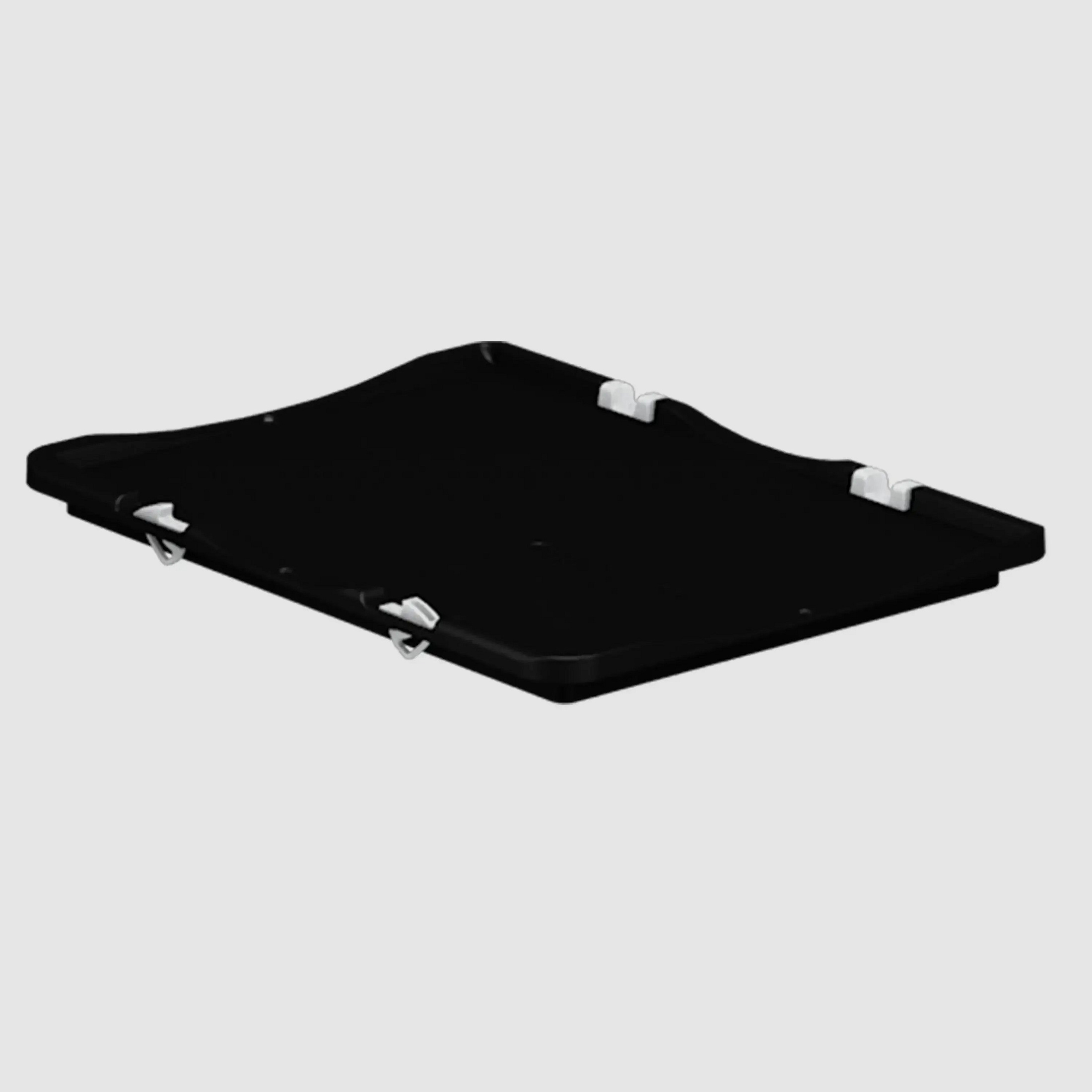 Surplus Systems Tapa de bisagra Euronorm 60 x 40 cm negra