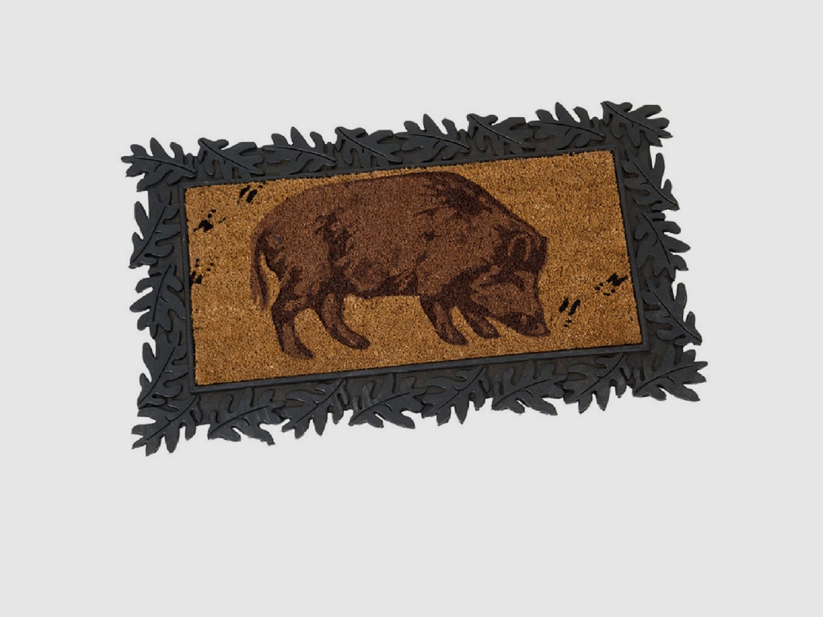 Tappetino AKAH con motivo di cinghiale