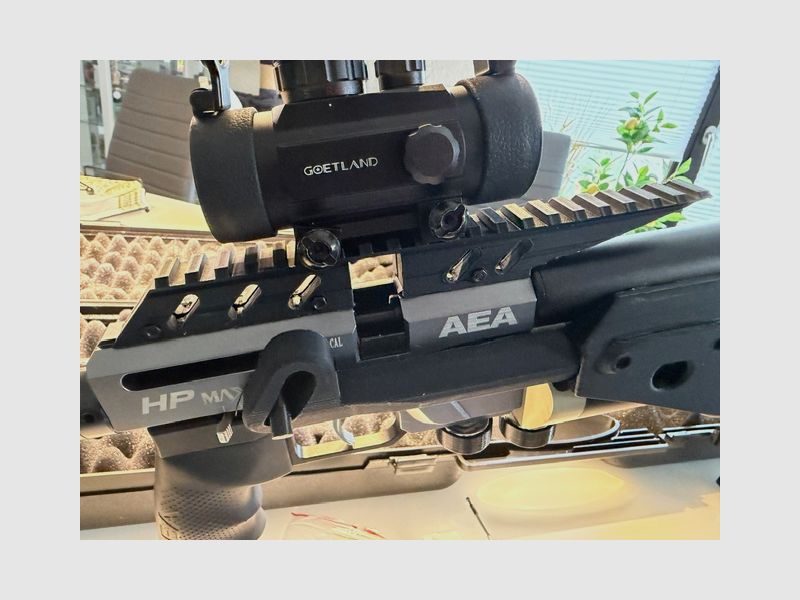 AEA Airgun HP Max MK I. Cal. 3,57.  9mm. Ware neuwertig im Set, Bild 2 von 10