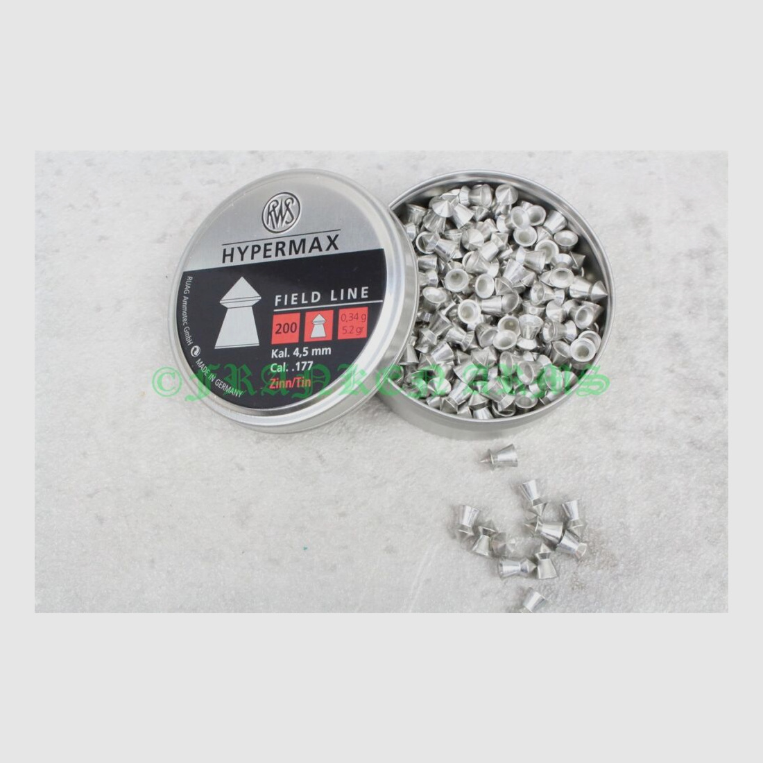 RWS HyperMax 4.50mm 200 pieces