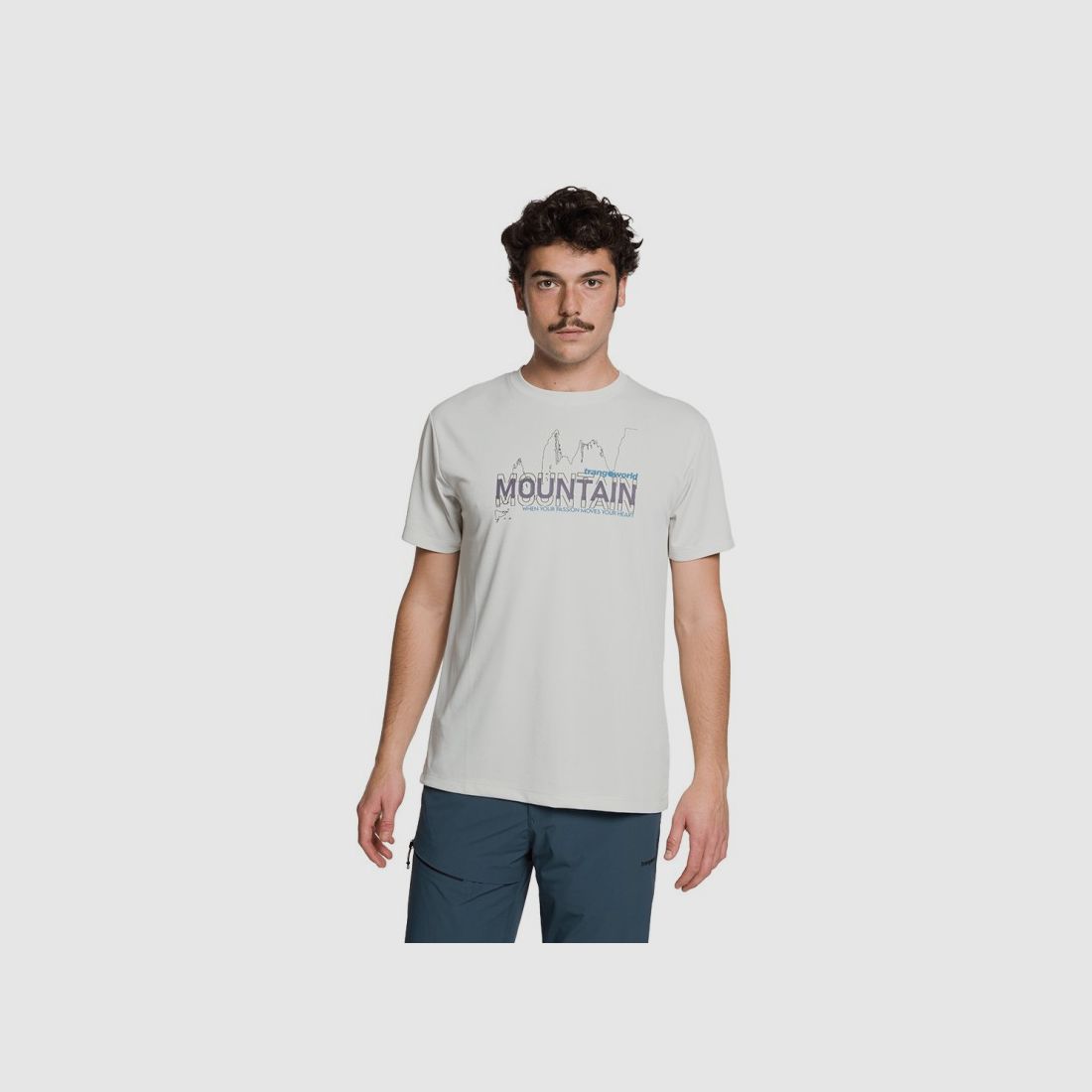 Trangoworld T-SHIRT TRANGOM CRUDO, zdjęcie 2 z 4