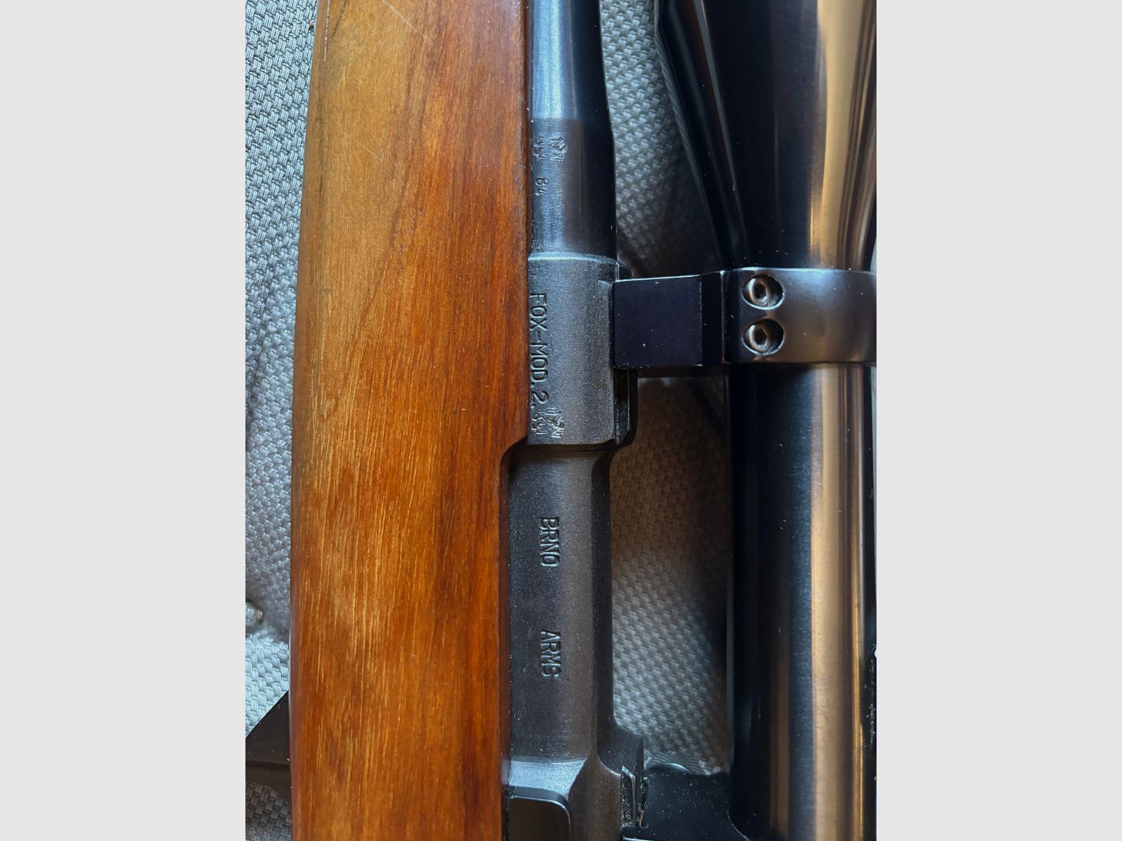 CZ Fox .222 Rem. with Kahles Helia S 6x42