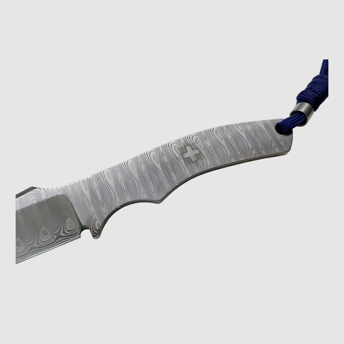 SWISS BORDER GUARD KNIFE MODELL 23 DAMAST, Bild 3 von 3