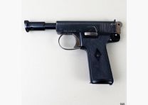 Pistola Webley & Scott mod. 1913 Humane Killer cal. 7,65 mm n.º de serie 137420