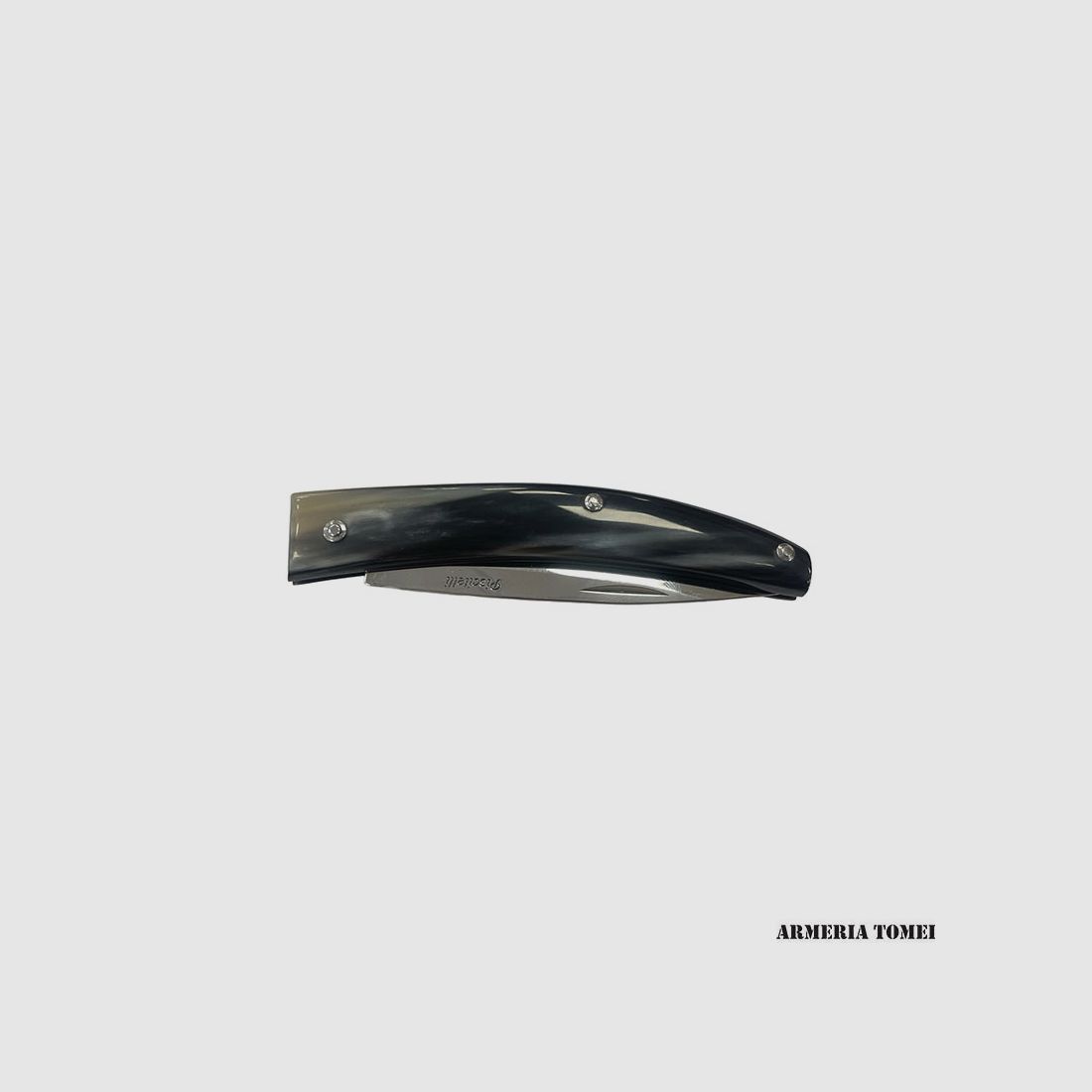 Knife – Gobbo Abruzzese Blade Polished – Horn 20cm, image 3 of 4
