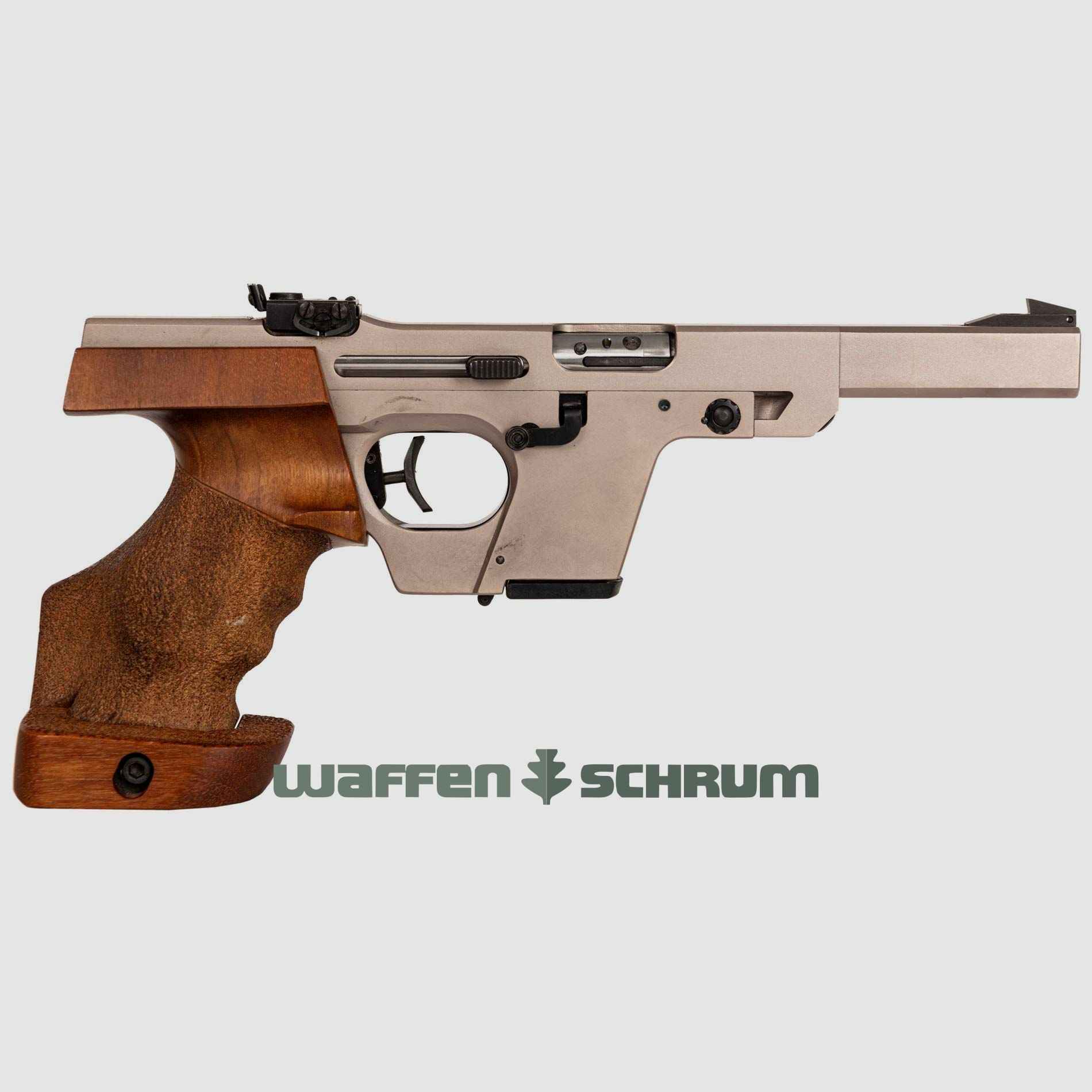 Walther GSP , Sportgriff rechts, 5x Magazine, Werkzeug, .22lr