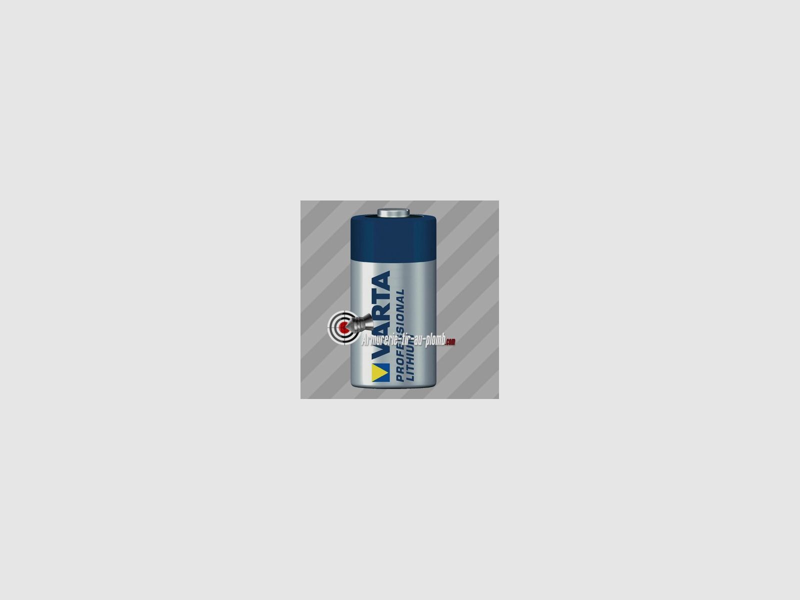 CR123A-Batterie (Lithium Professional)