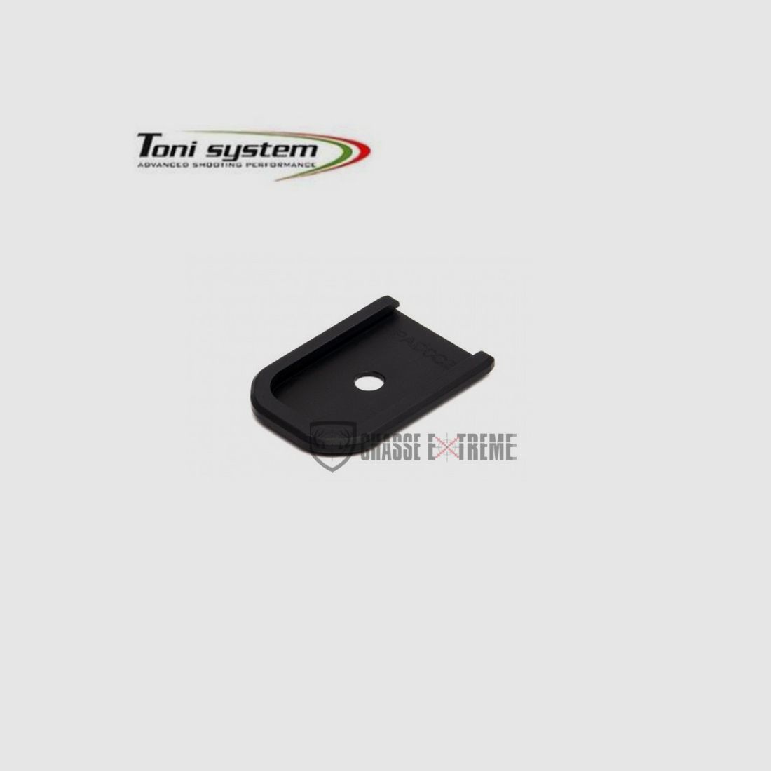 Ladeboden TONI SYSTEM für CZ SP-01 Schwarz