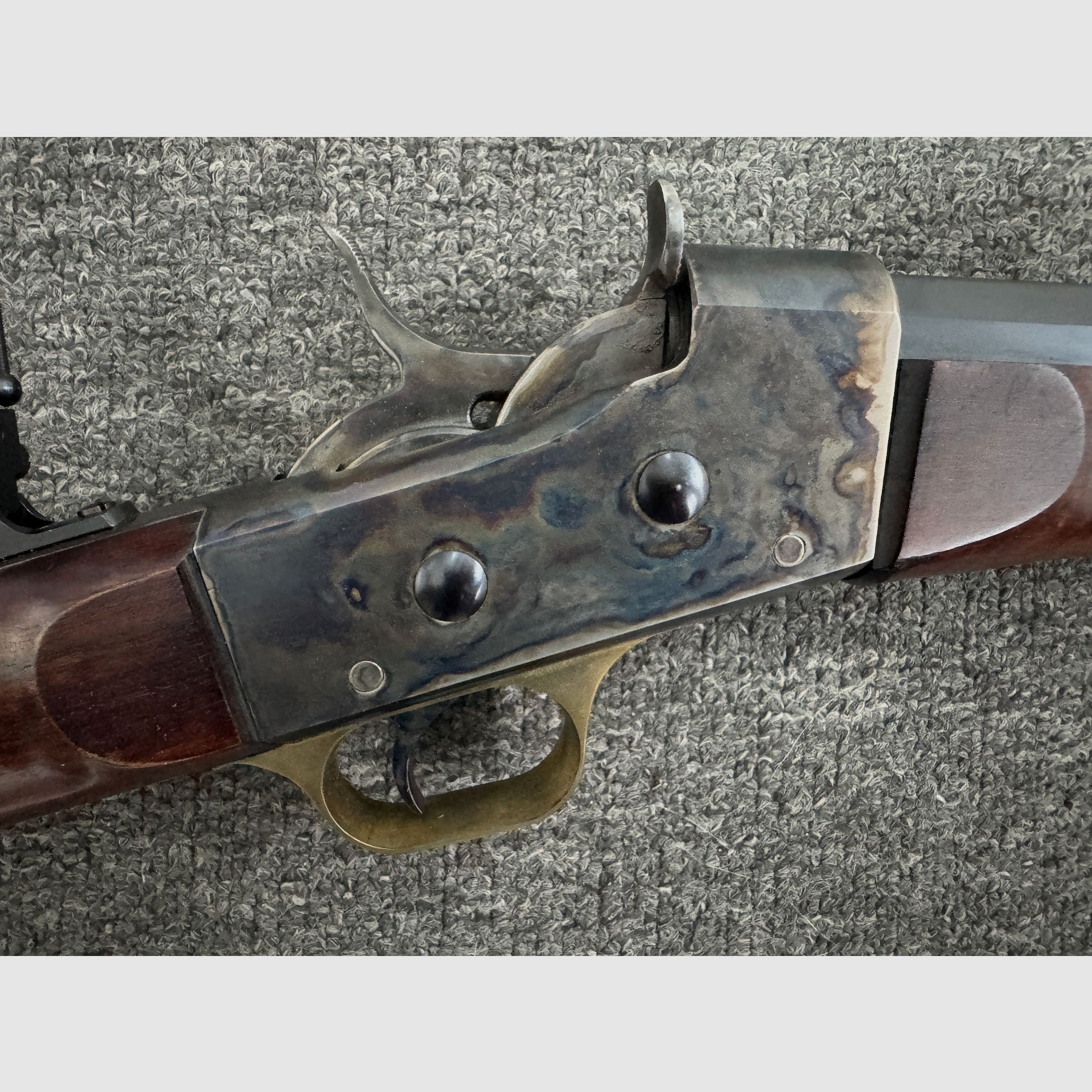 Pedersoli Rolling Block single-shot rifle .357 Mag., image 6 of 10