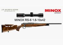 J.P. Sauer & Sohn Sauer 505 Ergo Lux Repetitiegeweer HQ3 Uitrustingspakket Elegance + VSR | 8.5x55 Blaser | MINOX RS-4 3-12x56