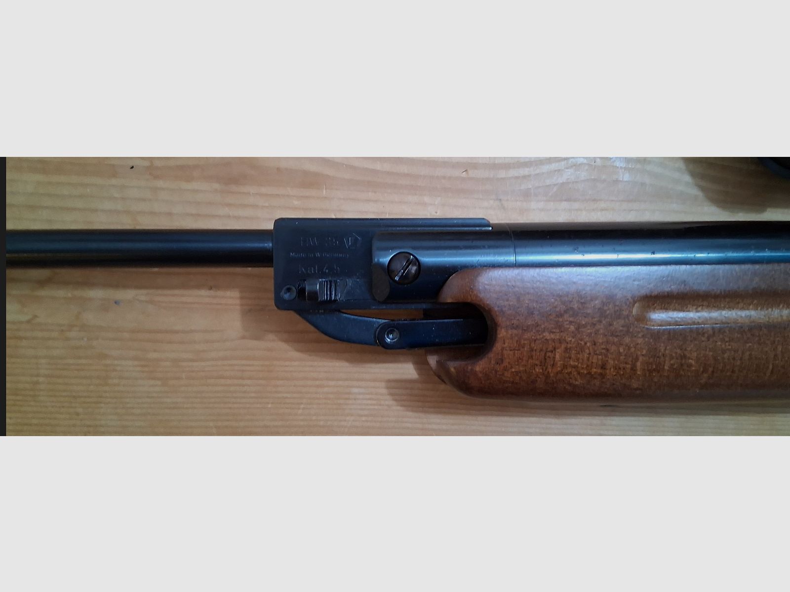 Weihrauch HW 35 con F 4,5mm carabina de aire con ZF