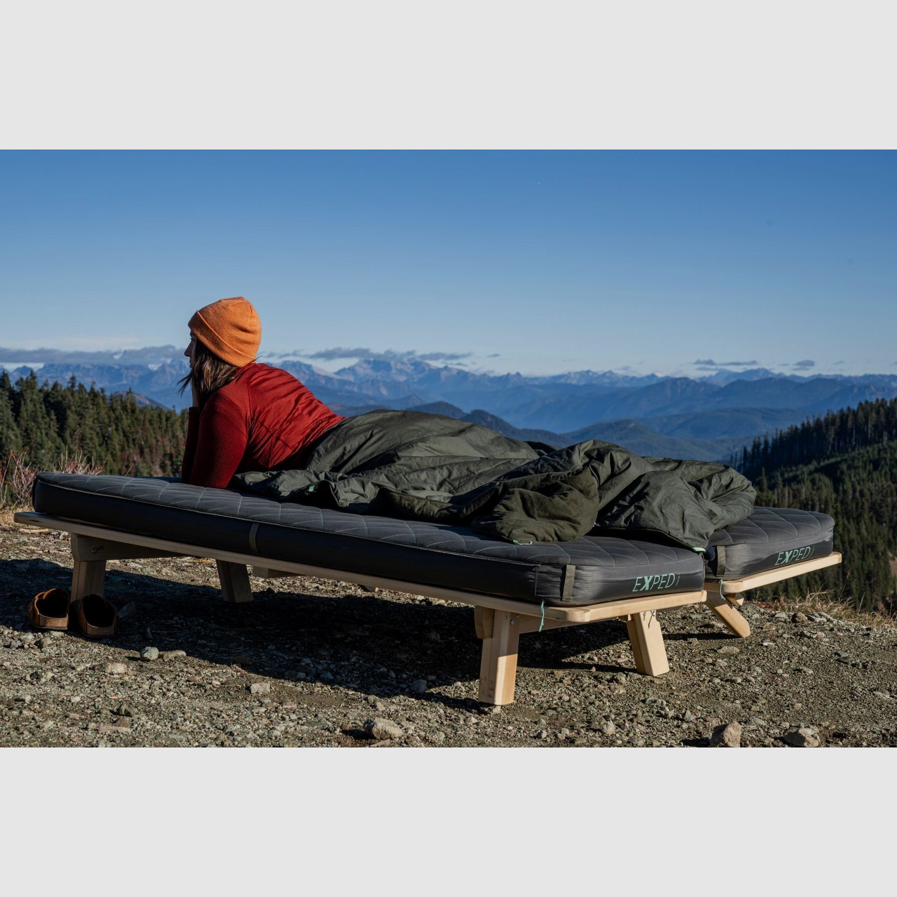 Exped Decke LuxeWool Blanket UNO, image 8 sur 14