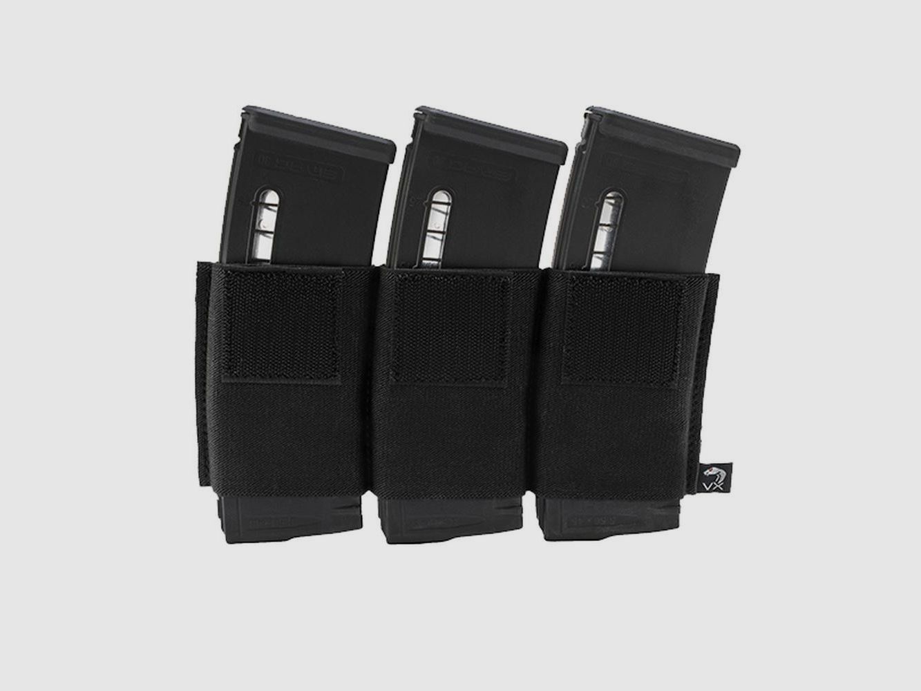 Dreifach-Magazinhalter Viper Tactical VX M4 Schwarz - Schneller Zugriff - Riemenbefestigung - Robustheit im Gelände, Bild 2 von 5