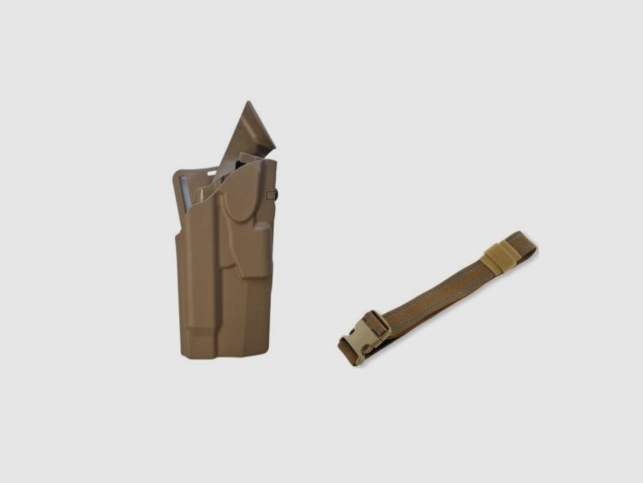 Kabura Safariland 7TS do pistoletu SIG SAUER P226, FDE, TLR1, STREAMLIGHT X300 + PAS UDOWY, zdjęcie 1 z 6