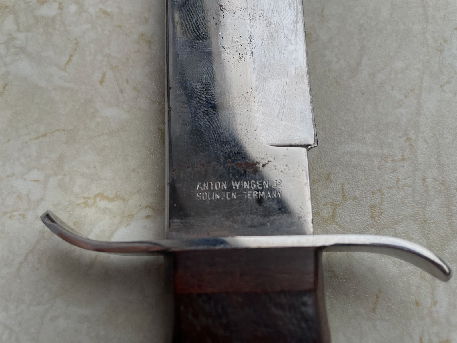 Original Bowie knife solingen jr OTHELLO 