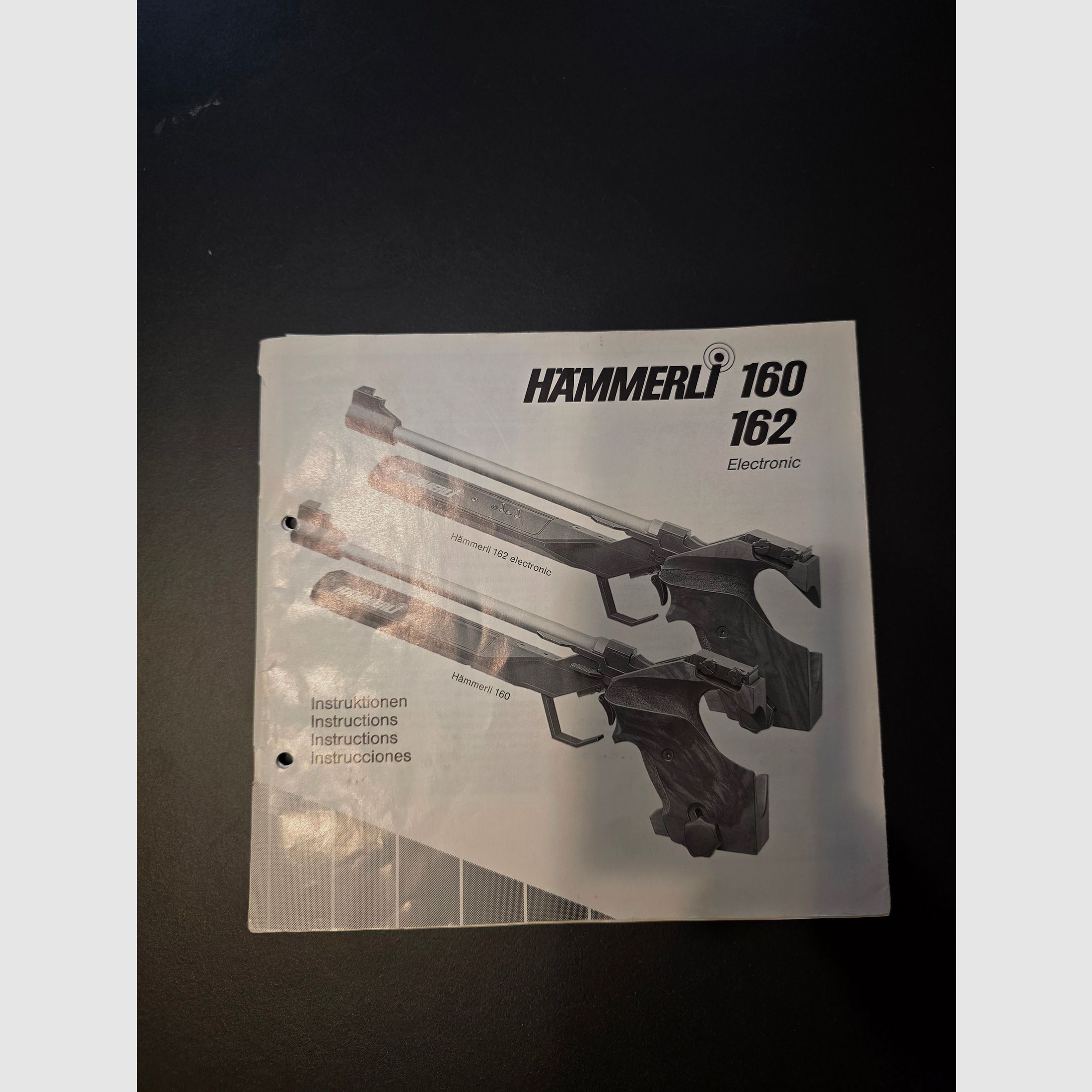 Hämmerli 162 Electronic Free Pistol .22lr