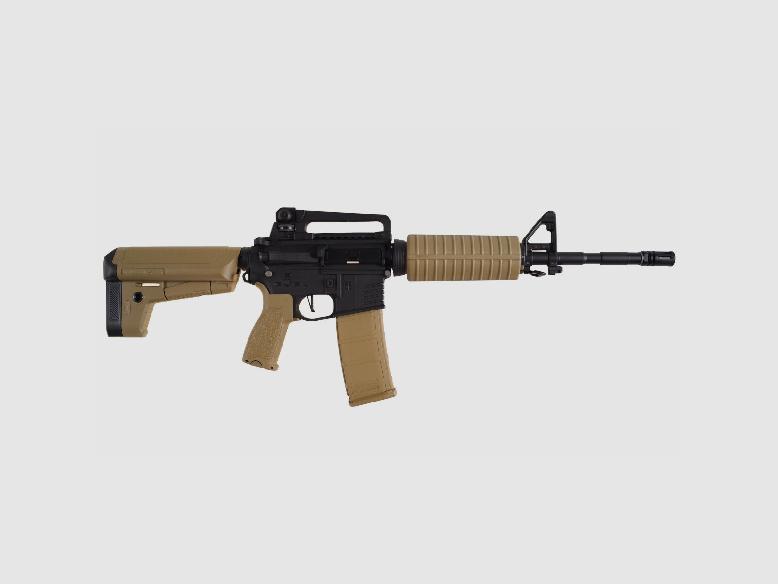 AR15 Classic CHARLIE TAN/Schwarz S-AEG Softair Gewehr Frei ab 18 Jahren | Delta Armory