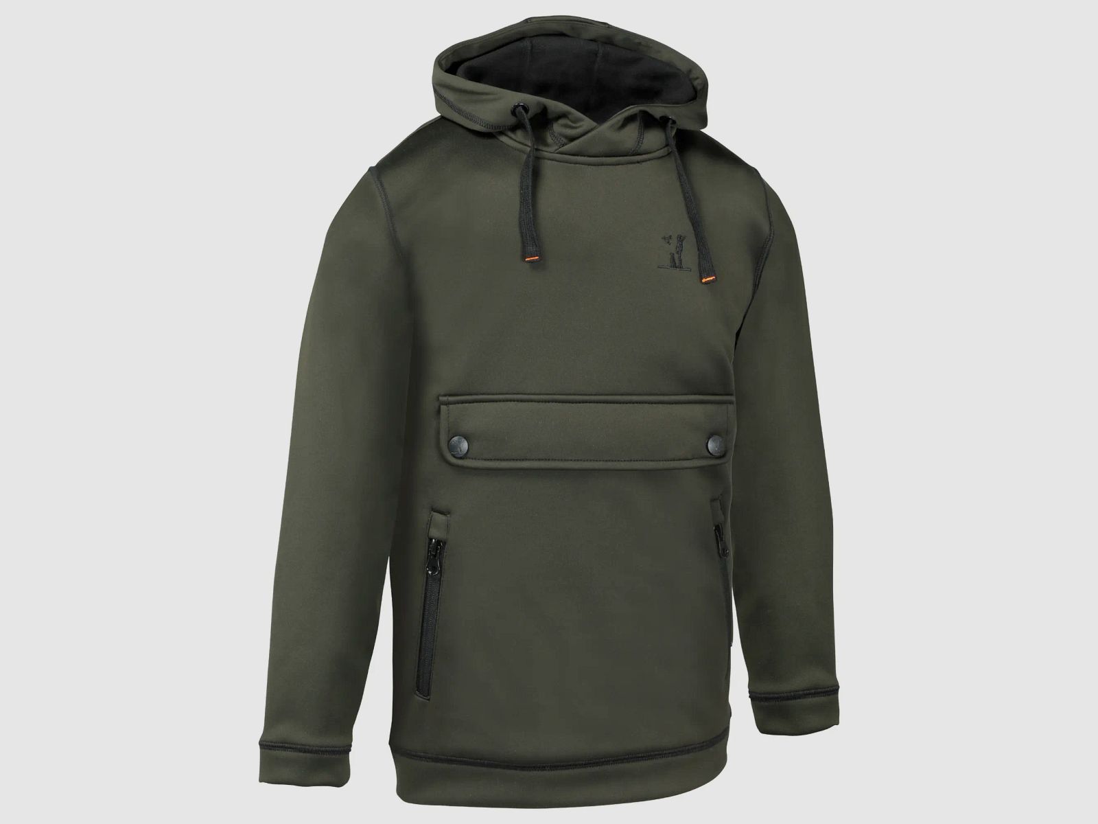Percussion Kinder Kapuzenpullover (Oliv)