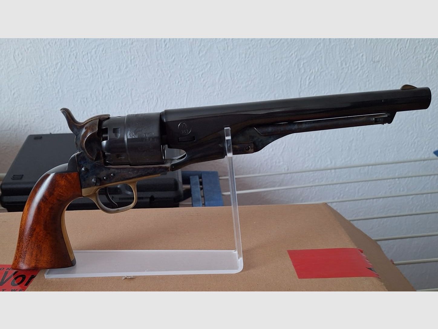 HEGE Western Revolver Navy 1851 langer Lauf 7,5 zoll PTB 361 9mm RK