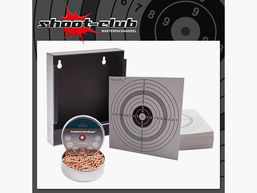 shoXx trappola per proiettili + HN palle tonde placcate in rame cal. 4,4 mm + 120