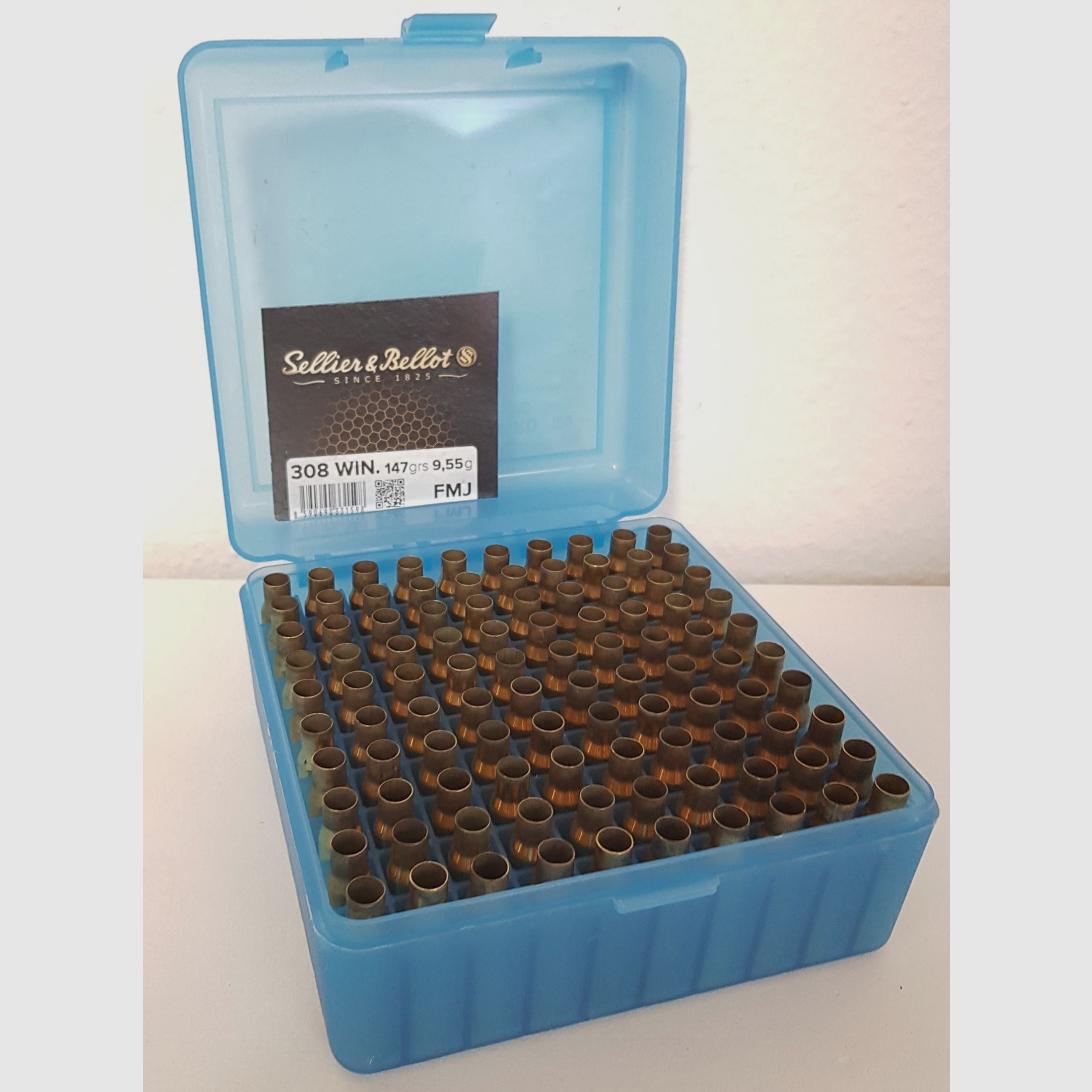 Patroonhulzen, S&B, Kal .308Win, 300 stuks, inclusief verzending binnen Duitsland