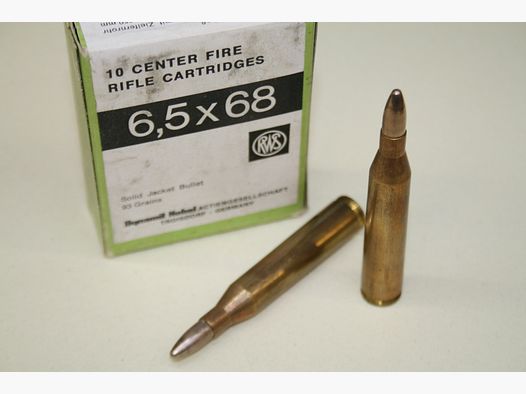 Boîte de 20 munitions 6,5 x 68 / 93gr – RWS