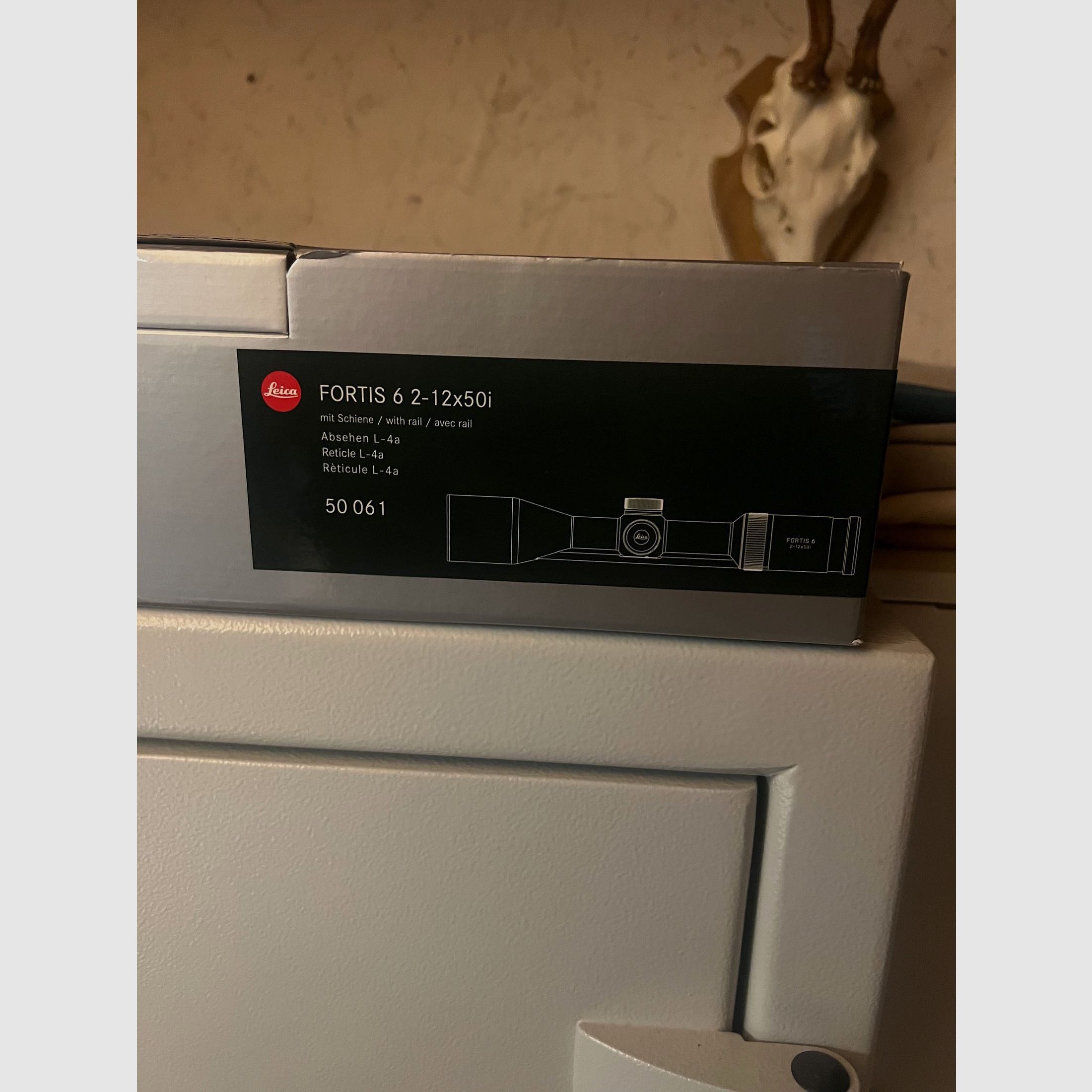 Leica Zielfernrohr Fortis 6 2-12x50 i mit Schiene