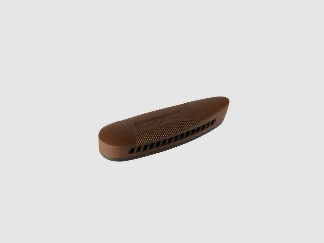 Bruine kunststof schaftkappe 130 x 43 mm - h. 15 mm