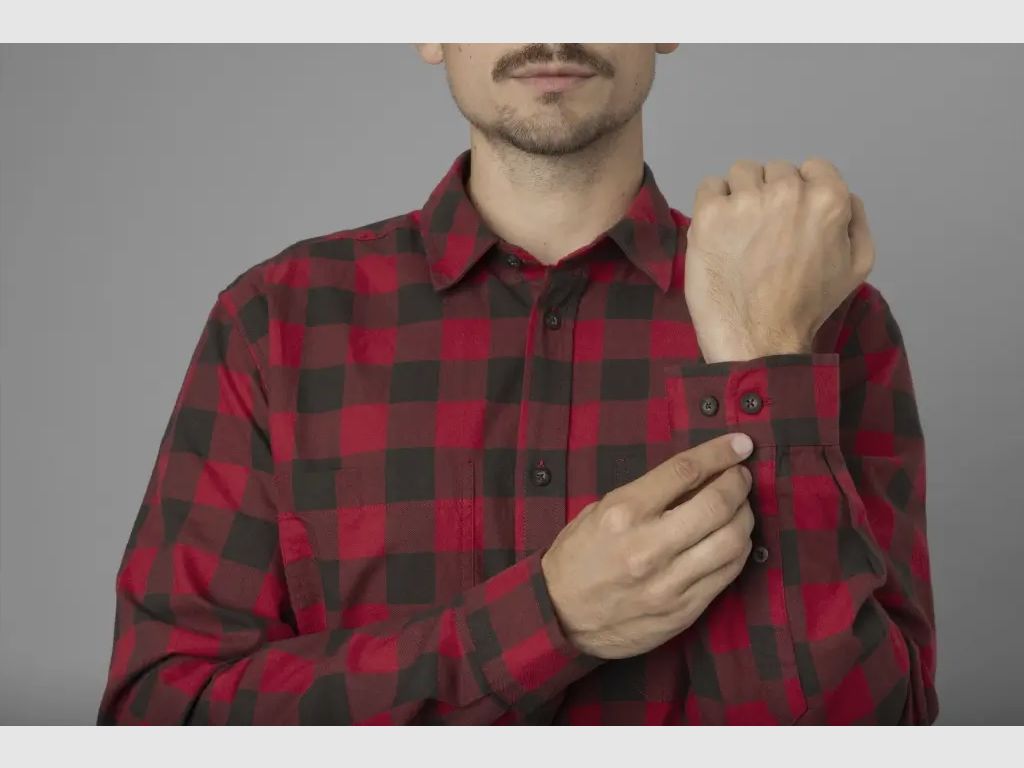 Härkila Scandinavisch Shirt (Rood Geruit)